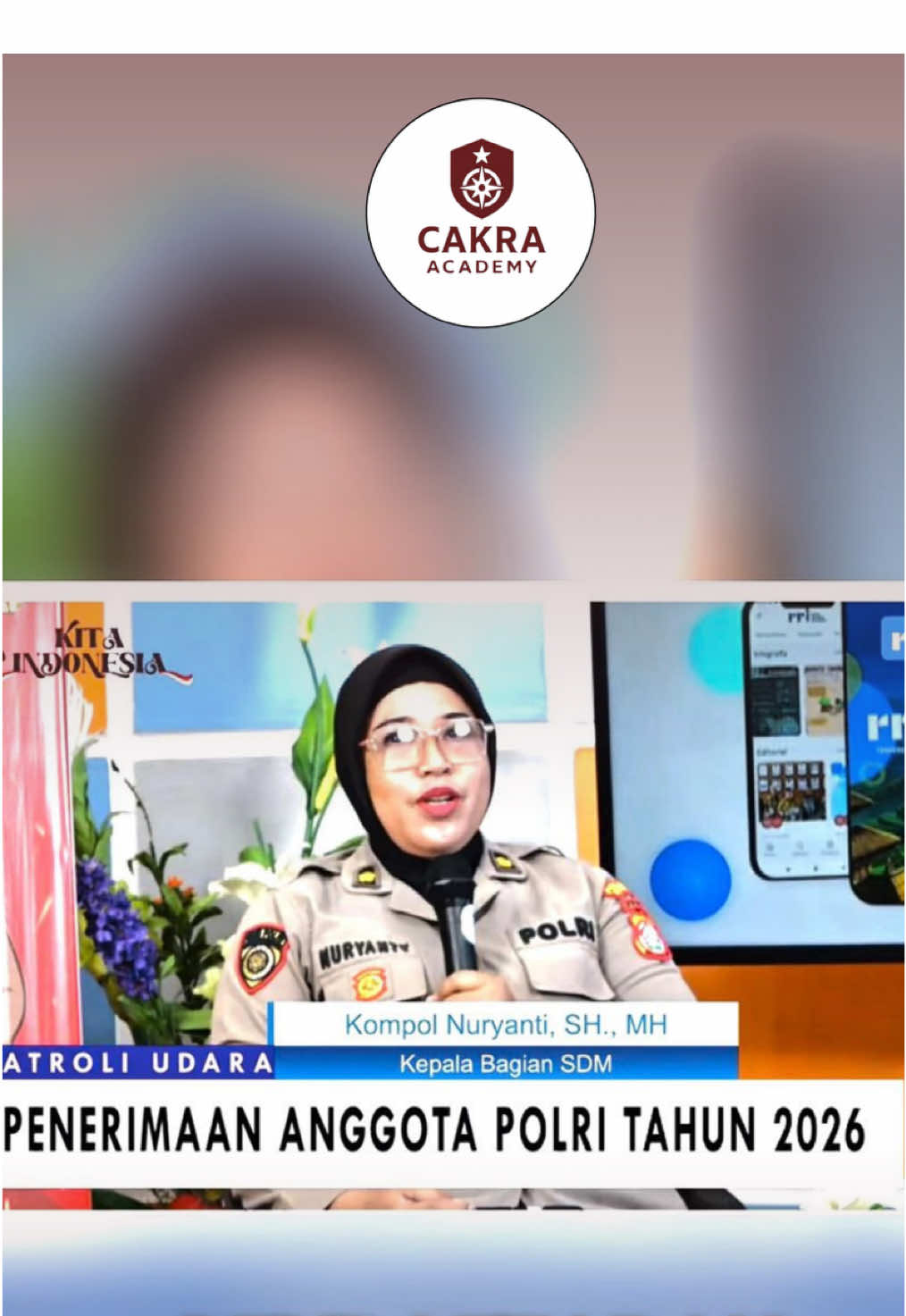 🚨 137 ribu lebih orang daftar Polri tahun ini! Persaingannya makin ketat tiap tahun… 😱 ❌ Jangan cuma modal niat. ✅ Butuh persiapan serius, terarah, dan konsisten. Di Cakra Academy, kamu bisa ikutan Paket Reguler 3 Bulan (72x pertemuan) dengan materi lengkap: 👉 Akademik 👉 Psikologi 👉 Jasmani 👉 Mental Ideologi Siap jadi salah satu yang lolos? 🔥 Yuk daftar sekarang, sebelum kuota habis! #CakraAcademy #BimbelPolri #BintaraPolri #LolosPolri #fyp 