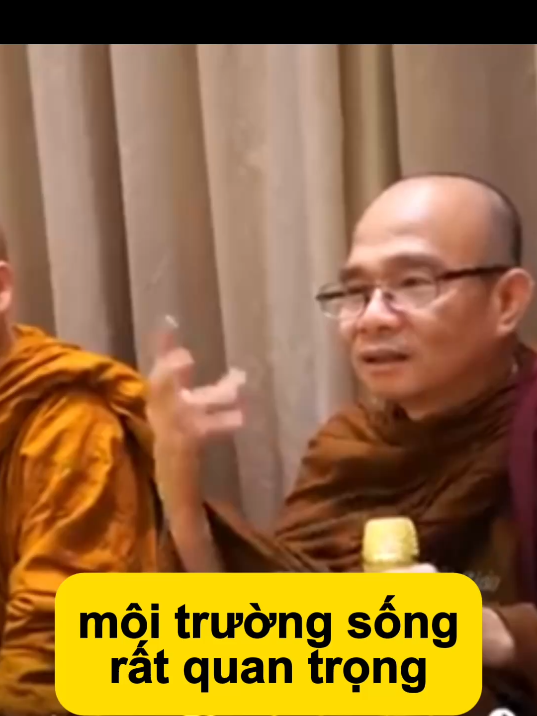 Môi trường sống rất quan trọng. Nguồn: Hỏi Gì Đáp Nấy [Mới Nhất 23.10.2023] - Sư Toại Khanh tại Việt Nam (SIÊU HAY)/ YouTube#SưToạiKhanh #SưGiácNguyên