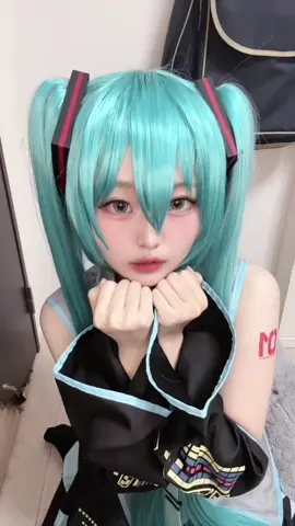 許してお願い🩵 #コスプレ #cosplay #初音ミクコスプレ #miku 