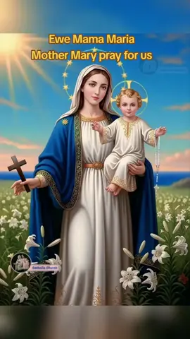 Ewe Mama Maria Mother Mary pray for us #catholic #catholictiktok #catholicchurch #catholicism #catholicfaith 
