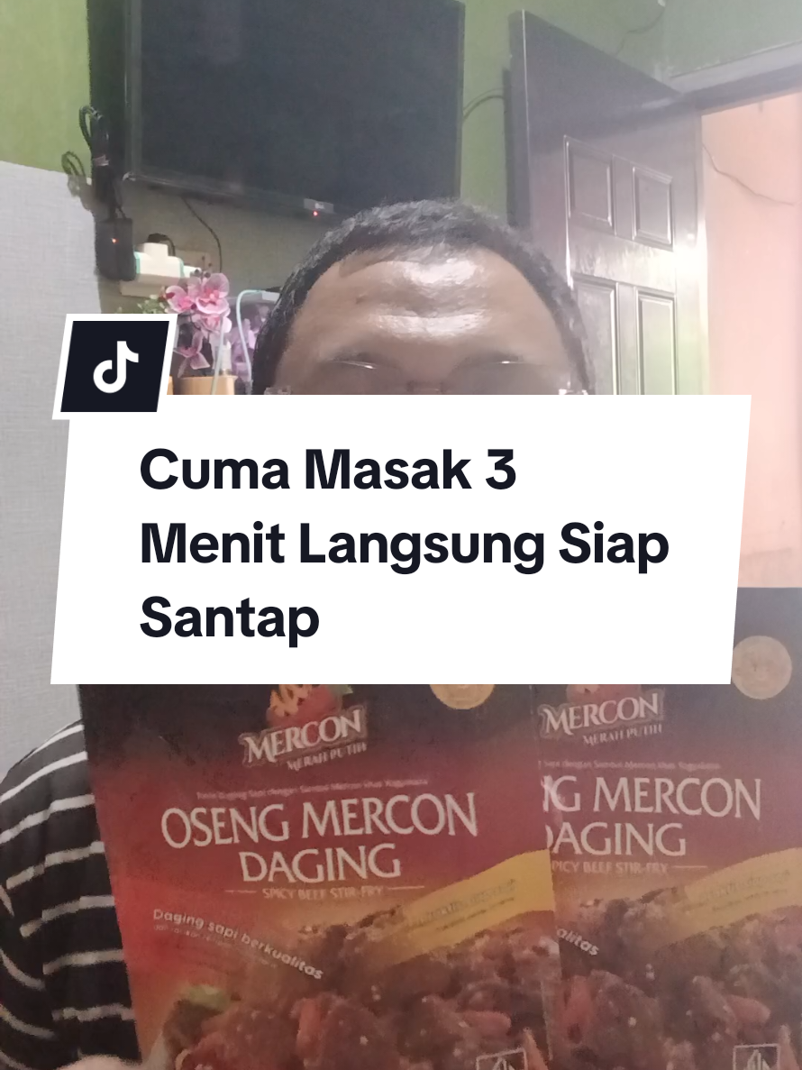 Oseng Mercon Daging Sapi Irisan Tebal Pedasnya Nendang  Praktis Kaya Bikin Mie Instan#osengmercon #fyp #osengmercondagingmerahputih #oseng #osengmercondaging 
