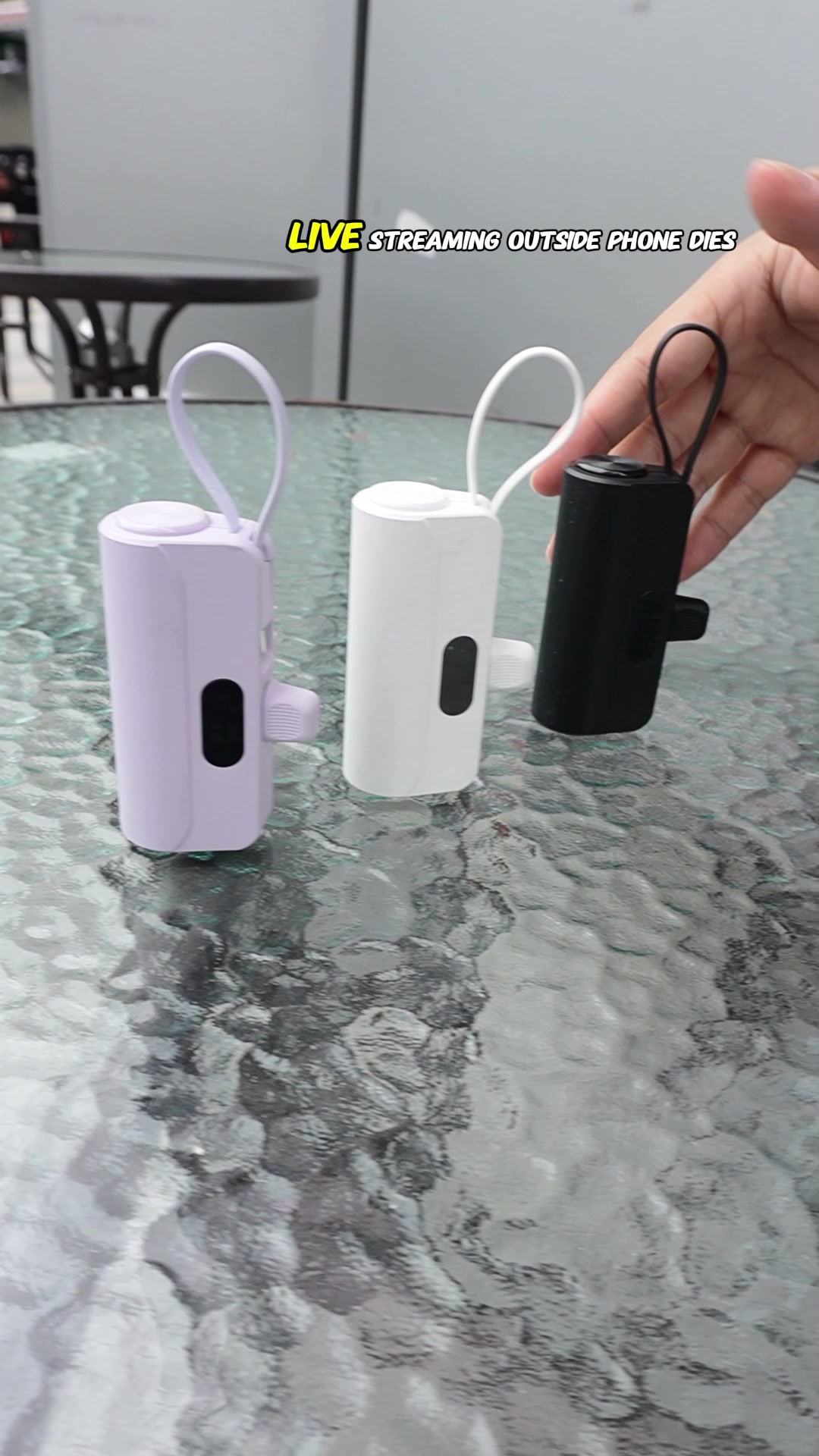 The mini, pocket-sized power bank with a 5000mAh capacity. #powerbank #portablecharger #phonecharger #chargingcable #powerbankcharger #portablepowerbank #minipowerbank #portablepower #4in1chargingcable #powerbanks