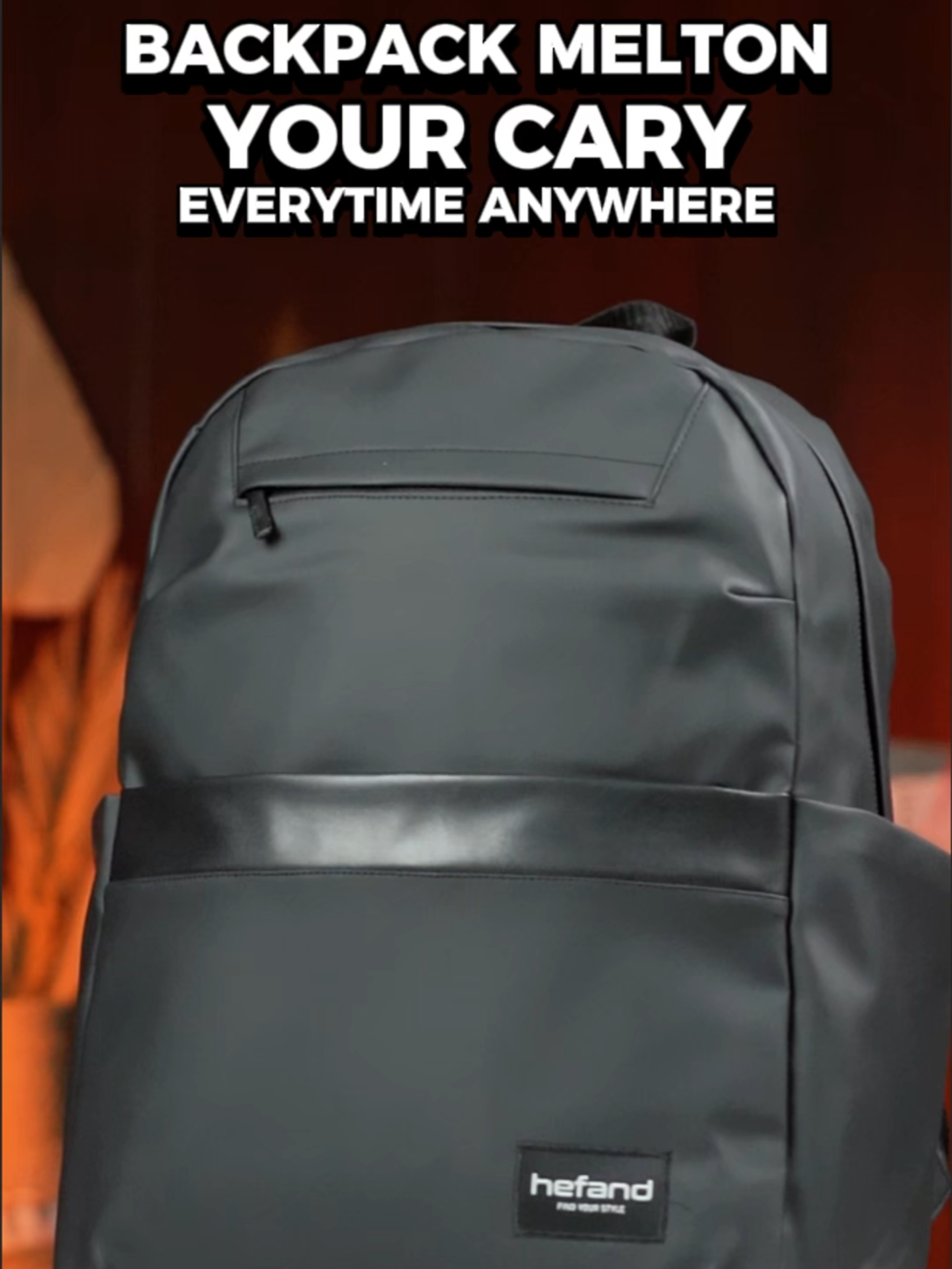 Kamu orang yang aktiv tapi selalu pengen stylish? Nahhh ini cocok banget jadi temen kalian kenalin Backpack Melton 😎🔥 #style #WibGajian #fyp #rekomendasi #BACKPACK