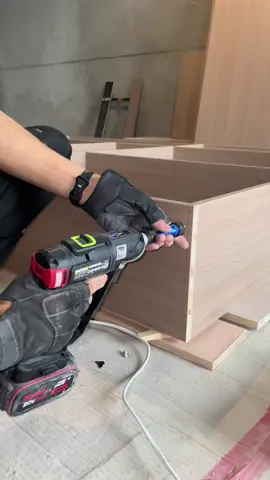 Wu177 anh em nội thất gỗ MDF chắc sẽ cần #khoanpin #thicongnoithat #worx 