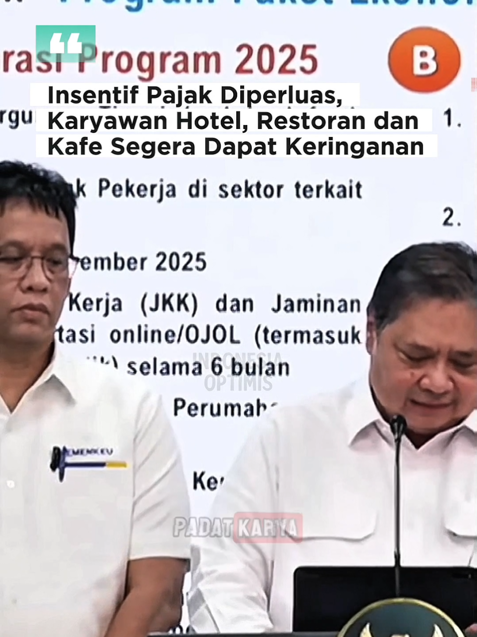 Langkah pemerintah memperluas insentif PPh 21 Ditanggung Pemerintah (DTP) ke sektor horeca patut diapresiasi. Kebijakan ini memberi angin segar bagi pekerja hotel, restoran, dan kafe yang selama ini ikut terdampak perlambatan ekonomi global. Dengan adanya keringanan pajak, beban karyawan berpenghasilan menengah ke bawah bisa berkurang, sekaligus menjaga daya beli masyarakat. Meski masih perlu dikawal implementasinya agar tepat sasaran, keputusan ini menunjukkan upaya nyata pemerintah untuk menopang sektor riil dan memperkuat pemulihan ekonomi nasional. - - - #presidenkhatulistiwa #prabowopapadunia #prabowosubianto #pajak #fyp 