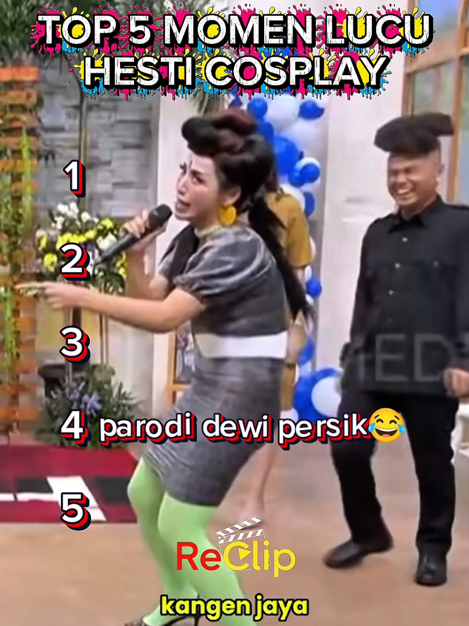 TOP 5 MOMEN LUCU HESTI COSPLAY #btstrans7 #top5 #lucu #komedi #viral 