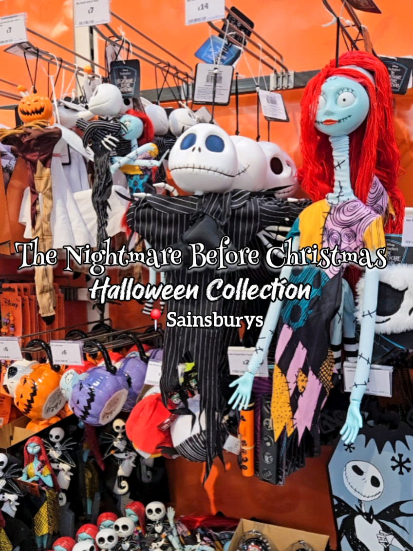 🎃🕷 Brand New Halloween Nightmare Before Christmas collection in Argos, Sainsburys! 🕸 I absolutely loved the characters popping out of the pumpkins! 👀 @Sainsbury’s @Argos @Disney UK #disney #halloween #sainsburys #jackskellington  #thenightmarebeforechristma 