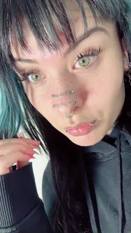 I want your things in my room #alternative #altgirl #piercing #greeneyes #alttiktok 