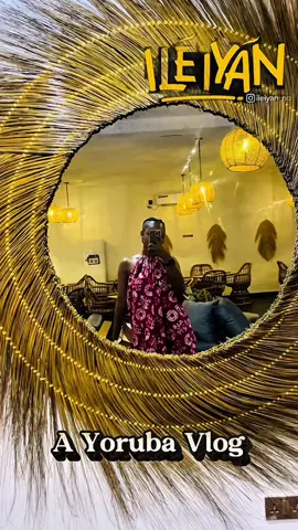 I decided to put my Yoruba lessons to good use Food vlog but make it Yoruba I visited @ILÉ IYÁN and had a good time  Igbo girl who loves learning about other cultures #yorubatiktok  #igbotiktok  #foodvlog  #RestaurantReview  #naijatiktok  Gown @Mosi Ankara Luxe 🎀💓 
