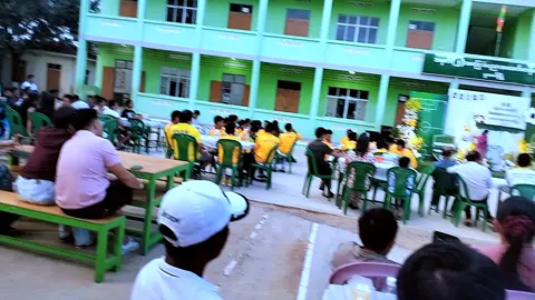 U-16 ဘောလုံးပြိုင်ပွဲ Championဆုရ ကျောင်းသားများအား ဂုဏ်ပြုပွဲ