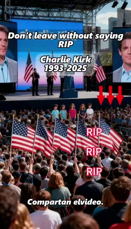 #charliekirk #Charliekirk #memorial #patriot #turningpointusa🇺🇸  