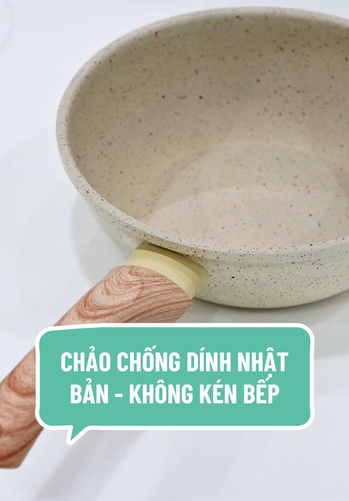 Chảo chống dính size 20 rất vừa vặn, không kén bếp, rất thích luôn mấy bà #chaochongdinh #chaochongdinhbeptu #chaochongdinhsaulong #nhacuadoisong #giadungtienich 