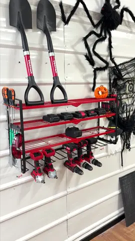 Forget candy this Halloween grab this rack #toolrack #halloweenvibes #bestdeals #garagegoals #hausneed 