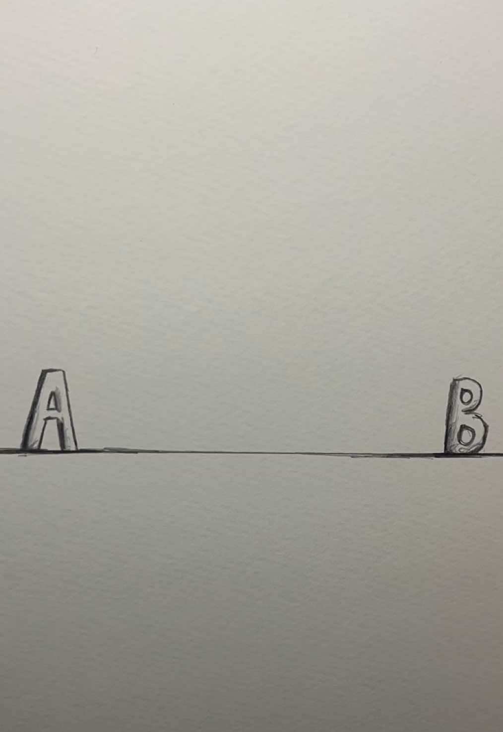 A  vs  B