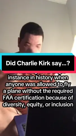 #charliekirk #tpusa #aviation #dei #fyp 