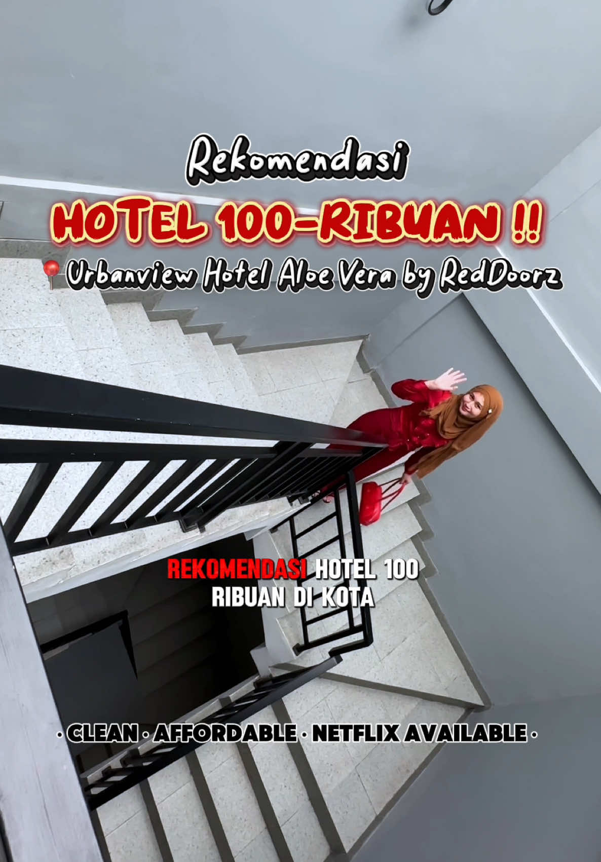 HOTEL 100-RIBUAN DI PONTIANAK!! Warga Pontianak yang mau staycation atau lagi ada rencana ke Pontianak dan mau nginep di tempat yang on budget tapi worth it, aku kasi saran nihh, cobain deh ke Urbanview Aloe Vera Pontianak by RedDoorz! Cuma 100 ribuan lho! Apalagi kalo kalian booking lewat aplikasi RedDoorz dan masukin kode YUKNGINEP ada potongan harga lagi wah hemat banget gak tuh!! Save dan share aja ya mana tau pas lagi butuh, hihi. Yukk #bukasemuapintu bersama RedDoorz!! #hotelpontianak #hotelmurahpontianak #RedTravelers #URBANVIEWbyRedDoorz 