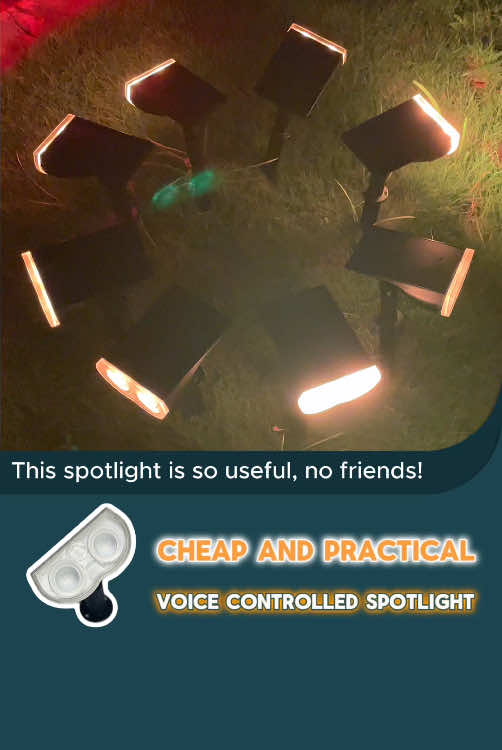 This is simply the best spotlight I have ever used. 16 million colours can be grouped and controlled by the mobile phone app, and it is waterproof and frost-proof. It is really indispensable for Halloween and Christmas outdoors!#yardwork #Outdoors #solarlights #spotlightfinds #halloweendecor #tiktokshop 