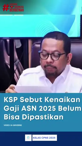 Kebijakan Kenaikan Gaji ASN belum ada kepastian Resmi ya dari pemerintah video B Universe dan Investor ID  #gajipns #pns #pns2025 #kenaikangajipns #infopns 