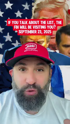 Wait if we talk about the list, the FBI will contact us? ##thelist##fbi##news##breakingnews##share##duet##follow##fyp #fyp #foryou #foryoupage #fypシ #tiktok #storytime #tiktok #viral #greenscreen #green screen