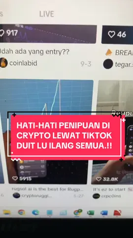 HATI-HATI PENIPUAN DI CRYPTO #crypto #memecoin #rugpull #penipuan #bitcoin 