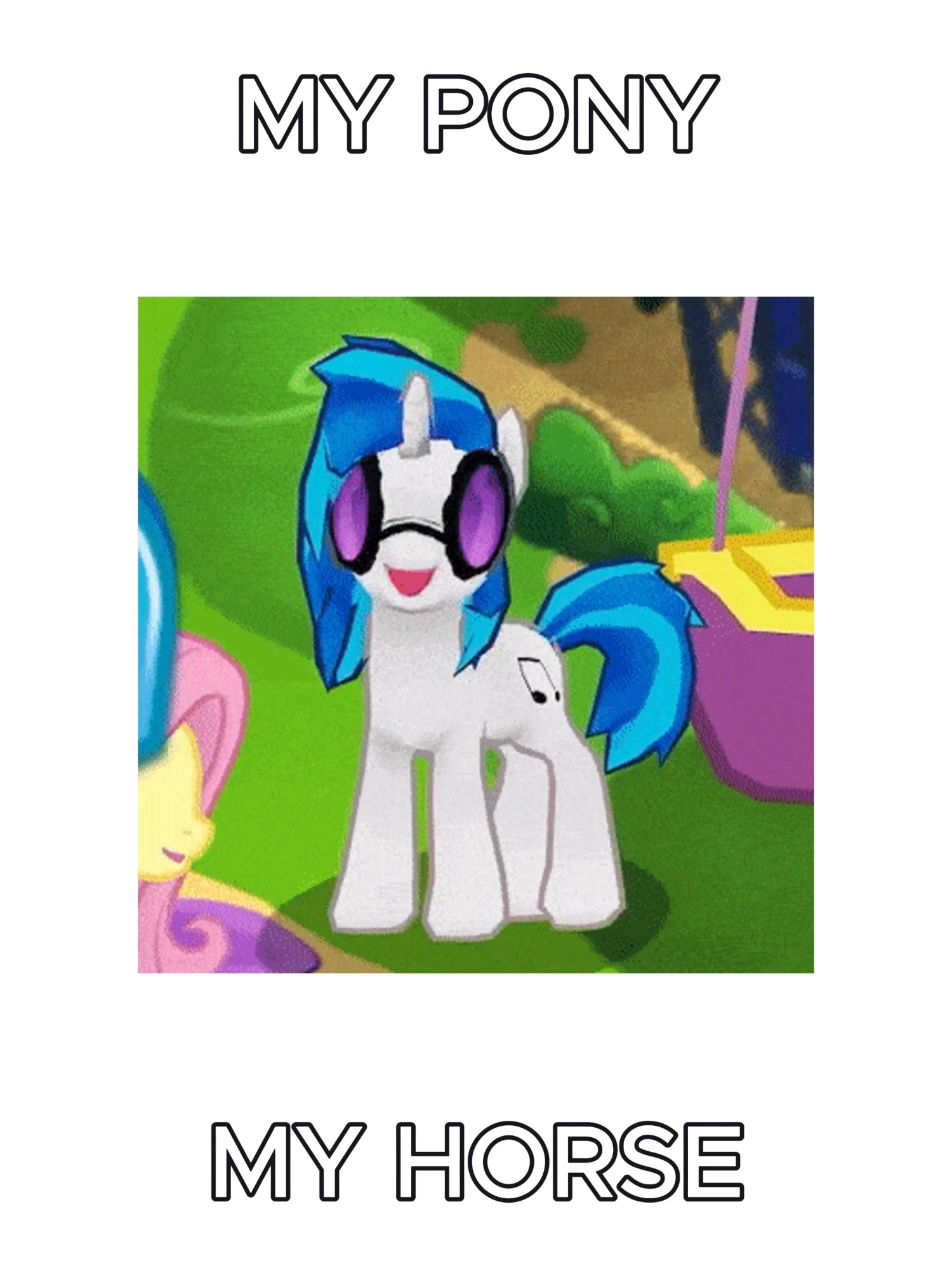 Dj pon3 / Vinyl Scratch my beloved !! 💿🎵🎶 #Whitepony #DJpon3 #Mylittlepony #Edit #FYP
