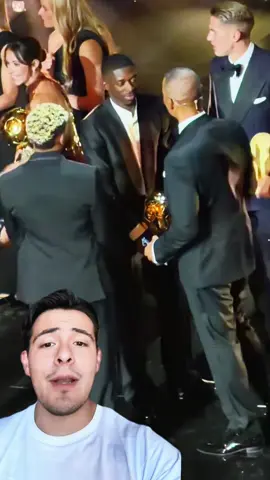Respetos a Lamine👏#lamineyamal #balondeoro #vinicius #diegofc 