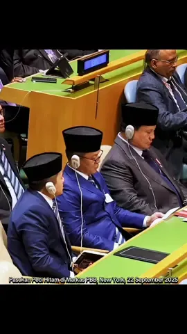 Gagah. Bersejarah 🇮🇩 #soegi #menlusugiono #sugiono #prabowo #pbb #unga 