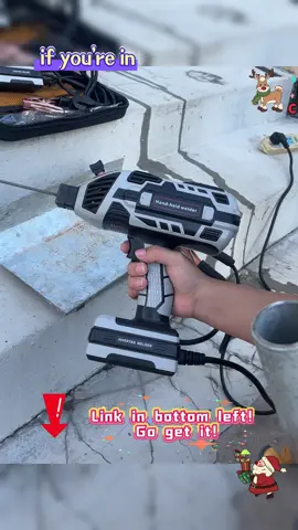🧑‍🔧 Perfect for DIYers and pros alike! This welder handles thick and thin metals with ease. Surprise someone with this Christmas gift. Stocks running low! #Welding #DIYCommunity #ChristmasGift #Metalwork #LowStock 