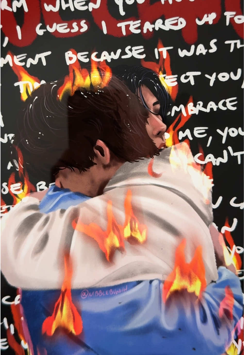 Apparently I like to hurt myself. #minsung #straykidsfanart #leeknow #hanjisung #straykids 