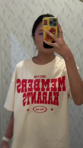 #karants #OOTD #เสื้อยืดโอเวอร์ไซต์ 