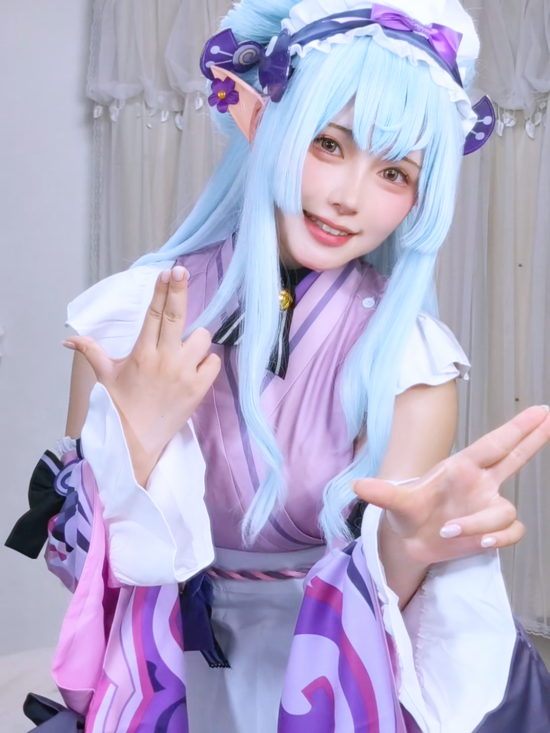 💃💜‪#夢見月瑞稀コスプレ 