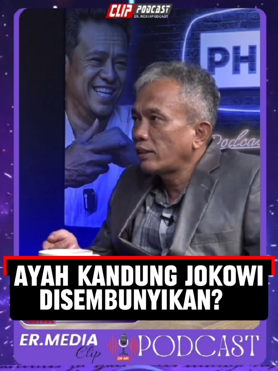 Kontroversi Asal-Usul Jokowi: Benarkah Heru Purnomo Ayah Kandung yang Disamarkan? #fyp #fypシ #podcast 