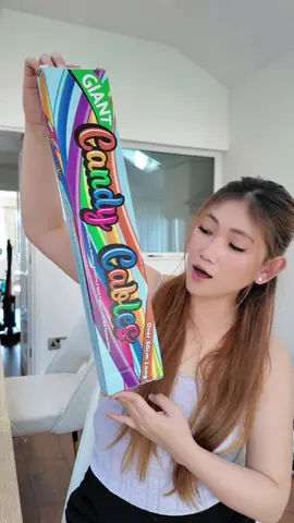 Candy na kasing haba ng cables!