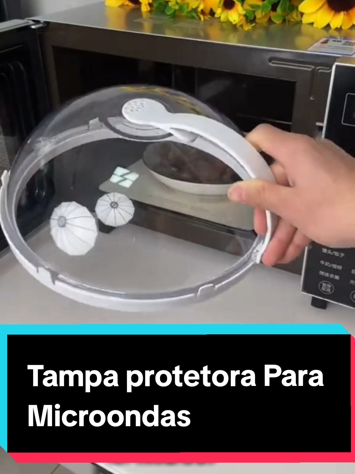 Chega de Micro-ondas Sujo! Descubra a Tampa Protetora Mais Prática da Cozinha #AchadinhoDeCozinha #VidaNaCozinha #MicroondasLimpo #PraticidadeSempre #Utilidades Domésticas