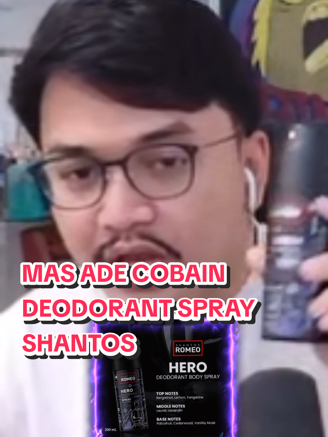 Ini varian fav deodorant body spray Shantos Romeo menurut mas Ade #setiawanade #shantos #fyppp #deodorant #adesetiawan 