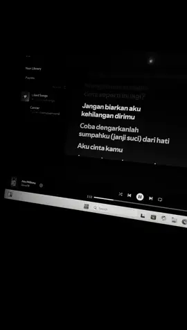 🎧🫀 #foryoupage #liriklagu #akumilikmu #lyrics #spotify 