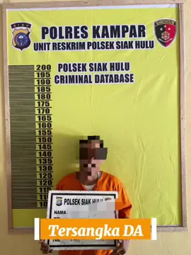 [Redaksi86.com] - Kasus pembunuhan yang menggemparkan Desa Tanah Merah, Kecamatan Siak Hulu, Kabupaten Kampar, akhirnya terungkap. Pelaku berinisial DA (41) berhasil ditangkap di Kedai Prengki Jl. Rajawali Desa Tanah Merah, Tempat Kejadian Perkara (TKP) pembunuhan tersebut terjadi.   Peristiwa berdarah ini terjadi pada Minggu (21/9/2025) sekitar pukul 18.30 WIB. Korban bernama Meiman Serius Zega (40) warga Desa Baru, Kecamatan Siak Hulu, tewas dengan luka tusuk dibagian dada.   
