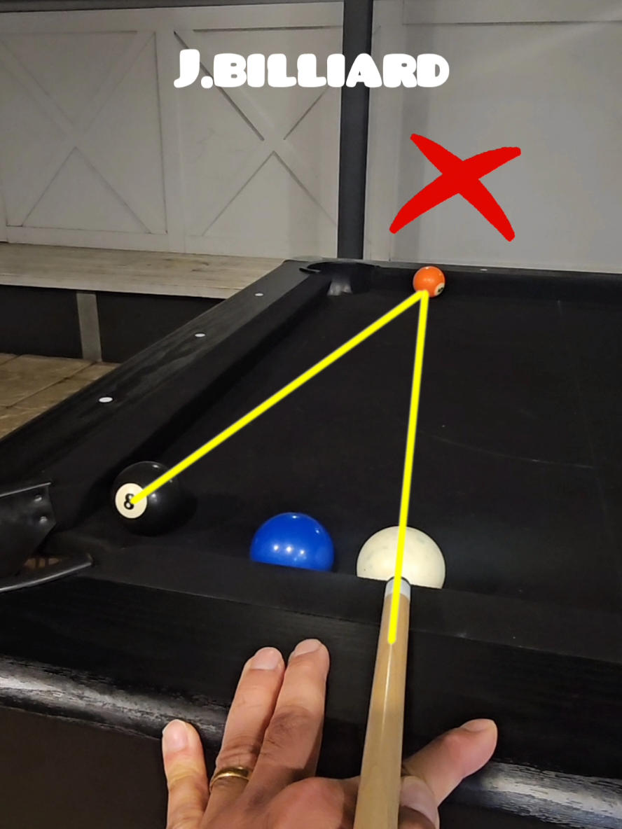 No Way Through? Create Your Own Path #8ballpool #billiard #trickshots 