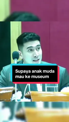 Verrel bramasta meminta kementerian kebudayaan untuk mengoptimalkan komunikasi digital melalui media sosial agar generasi muda semakin berminat berkunjung ke museum dan cagar budaya lainnya. #verrelbramasta #museum #budaya #partaiamanatnasional #dpr 