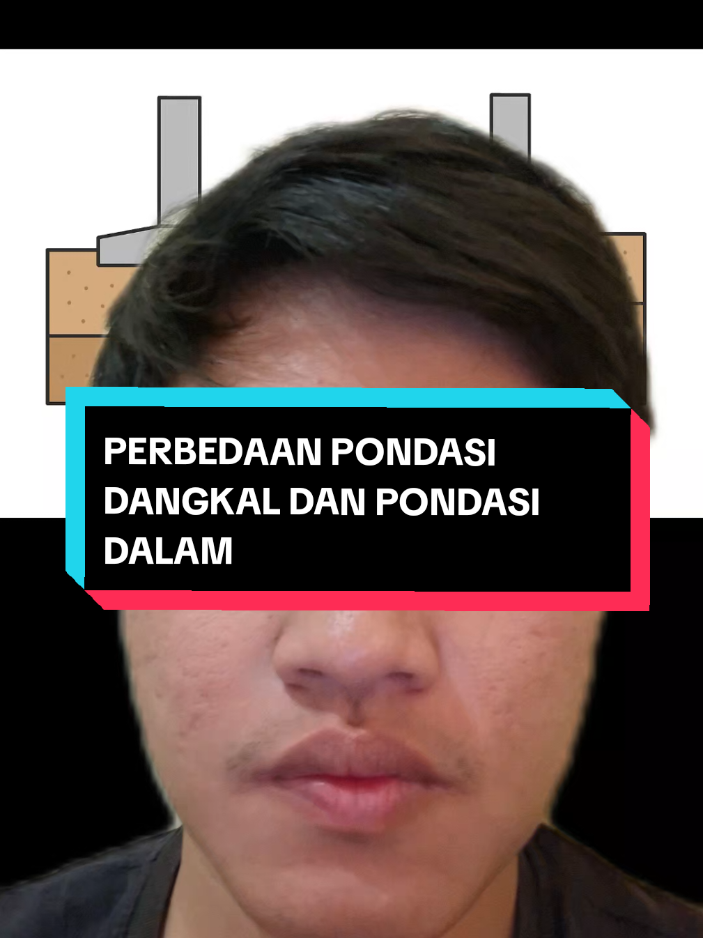 Penjelasan sederhananya 👷 Dangkal → beban langsung ke tanah keras dekat permukaan. Dalam → beban ditransfer ke lapisan keras jauh di bawah. intinya tergantung desain kalian bagaimana.  #engineering #structuralengineering #teknik #civilengineering #tekniksipil 