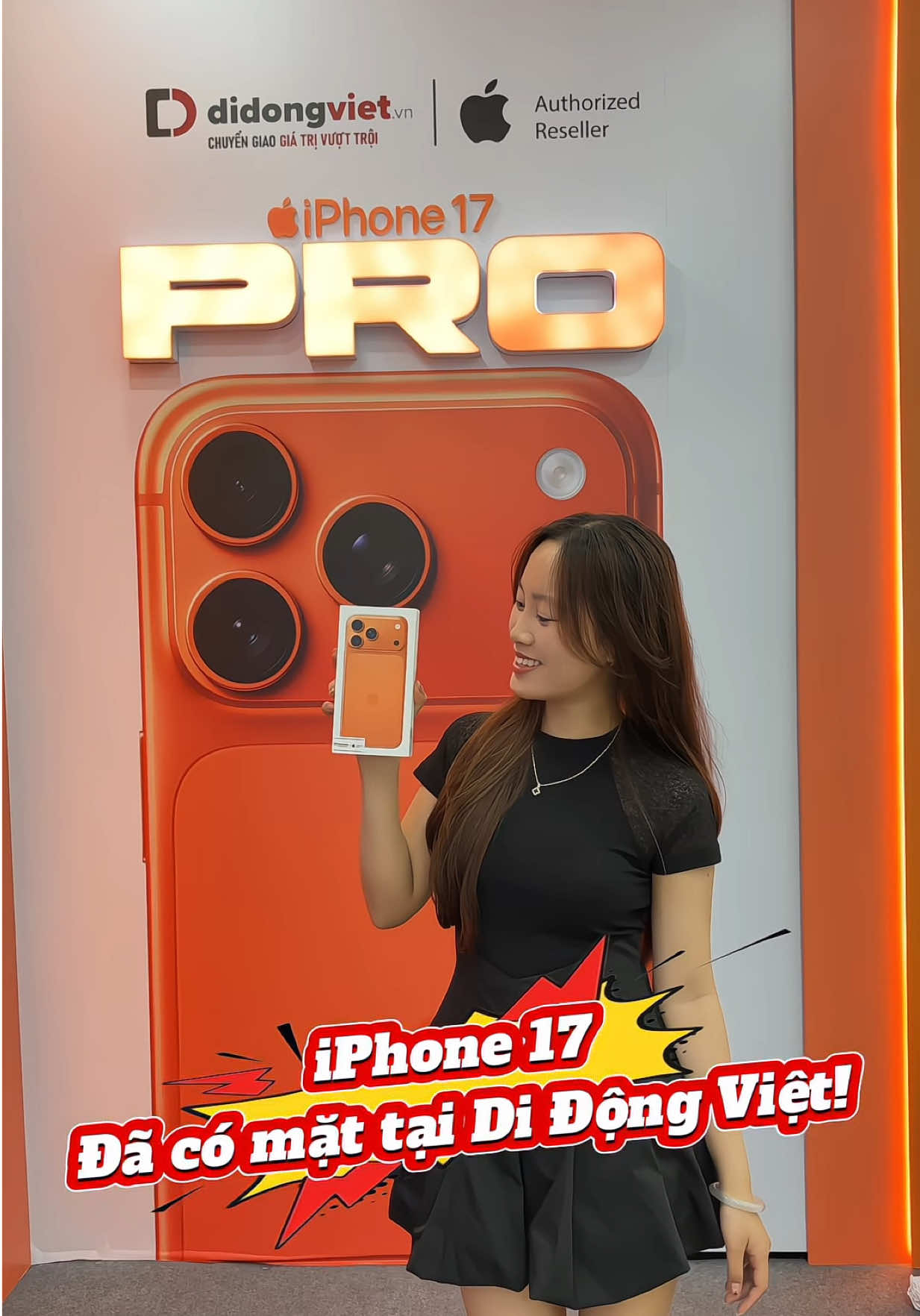 Cuối cùng tui đã đu kịp🤣🤣 #SẽMê #iPhone17 #DiDongViet #iPhone17DĐV #iPhone17promax