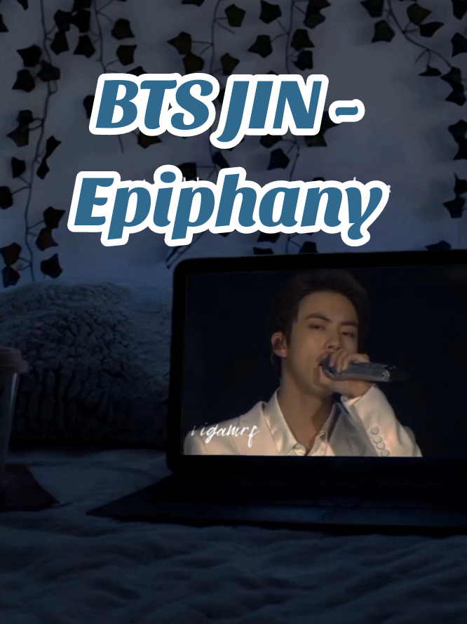 lagu yang selalu jadi pengingat untuk dapat menerima dan mencintai diri sendiri apa adanya. the best healing song ever.. epiphany 🎶 #epiphany #epiphanyjin #btslyrics #btsconcert #fypage 