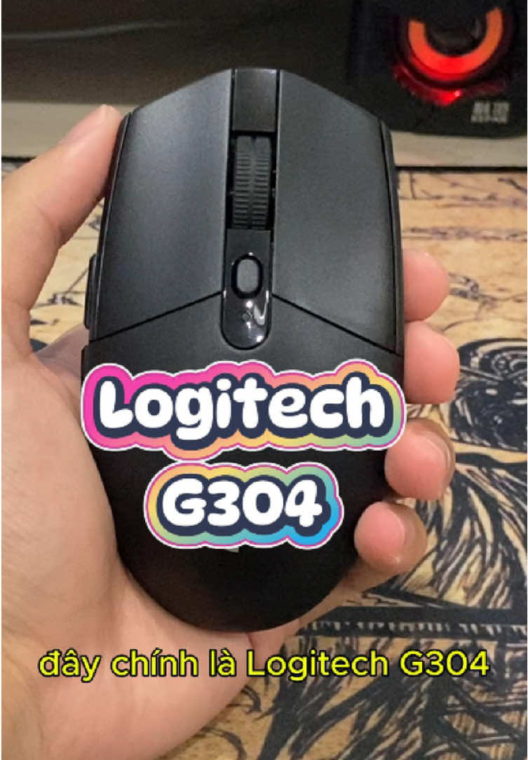 Chuột không dây Logitech G304 cực ngon trong tầm giá. #logitech #logitechg304 #chuotgaming #chuotkhongday #setupgaming 