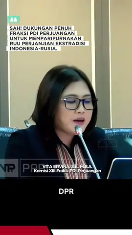 Dengan adanya perjanjian ekstradisi ini, diharapkan hubungan dan kerja sama antara Indonesia dan Rusia dalam penegakan hukum yang berlandaskan prinsip saling menguntungkan dapat semakin diperkuat. Setelah penandatanganan perjanjian ekstradisi antara Republik Indonesia dan Federasi Rusia, Pemerintah Indonesia perlu menindaklanjutinya melalui pengesahan dalam bentuk Undang-Undang sesuai dengan ketentuan Pasal 10 Undang-Undang Nomor 24 Tahun 2000 tentang perjanjian internasional. #dprri #komisi13 #ektradisi #indonesia🇮🇩 #rusia 