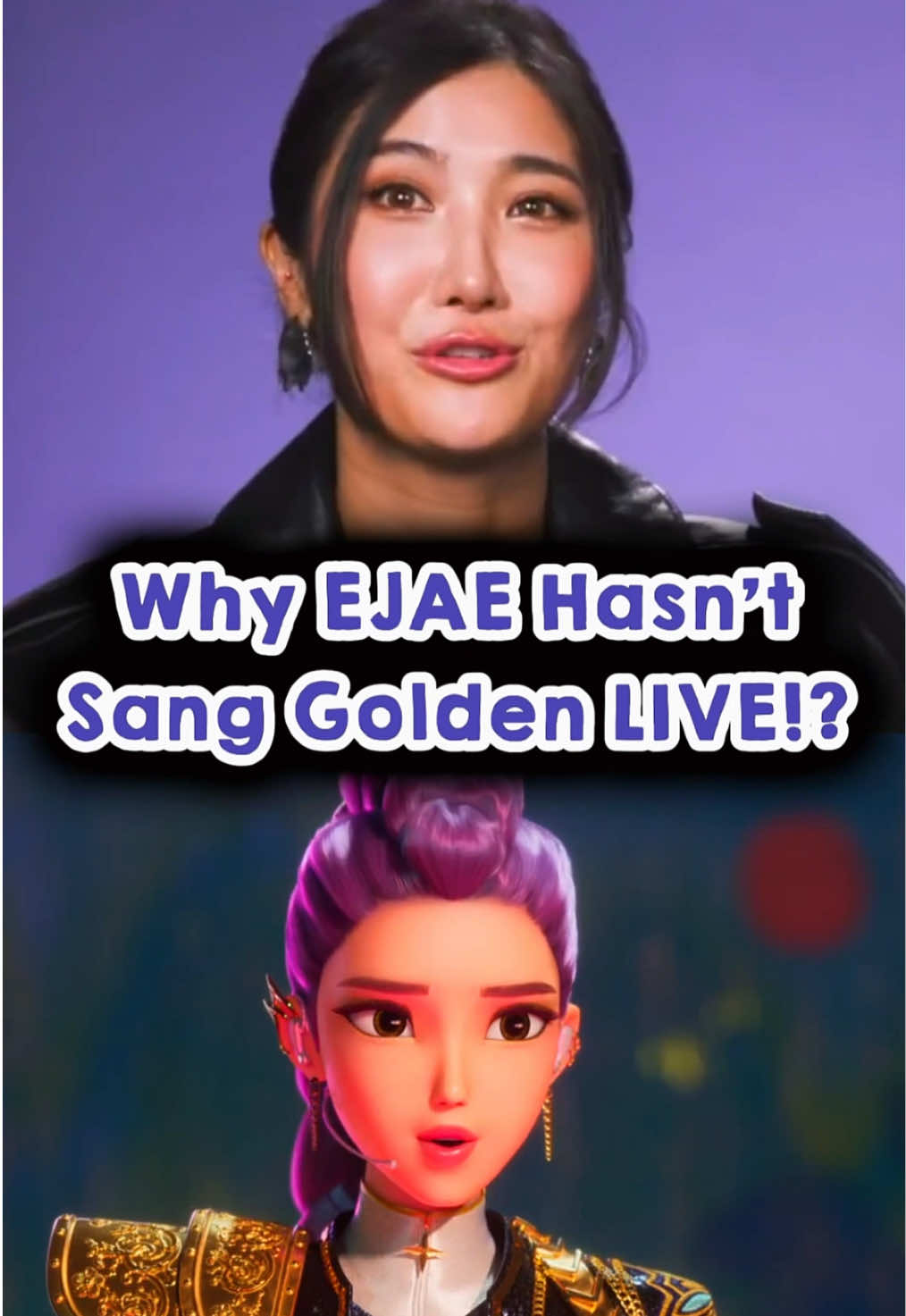 Why EJAE Can’t do a Golden Live Performance YET. Rumi’s singing voice EJAE stated she currently has Bronchitis so she can’t perform the kpop demon hunters songs right now unlike the rest of the netflix cast and of other kpop idols who have covered saja boys and huntrix songs like how it’s done and soda pop. Hopefully EJAE performs Golden live at the Oscars or Grammys.  @Netflix @Netflix Korea @Netflix Philippines  #kpopdemonhunters #kpop #netflix #viral #fyp 