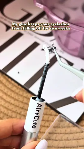 Best lash glue! Haven't you got these lash glue yet? Why is that? Follow me to become more beautiful! 🙏🏾🧾🎉🛒🎁🛍️🎈 #AiryCute #Eyelashes #lash #lashglue #makeup #beautiful 