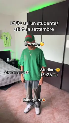 Qualcuno come me?😁 #futbol #scuola #fc26  #ironia #perte 
