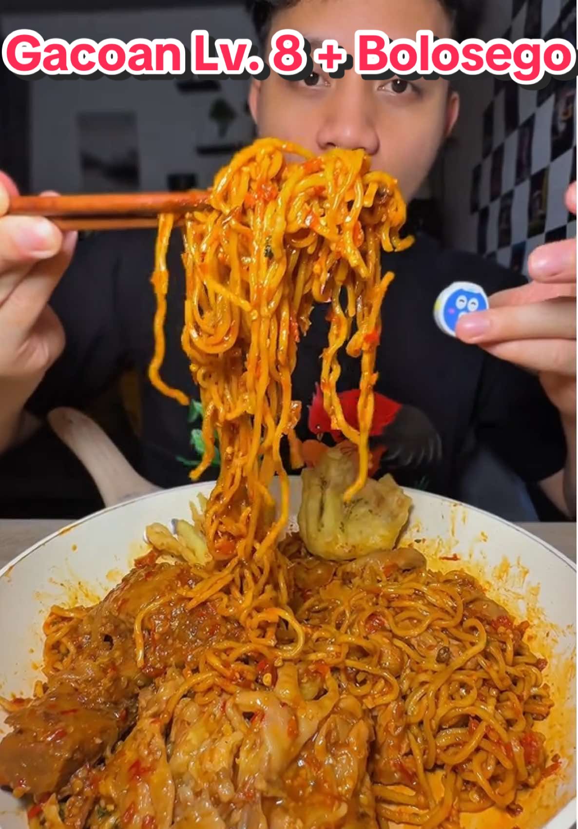 Mukbang Gacoan level 8 + Iga & Mercon bolosego. Nikmat tiada tara 🤩🫶🏻🫶🏻 @Bolosego  #mukbang #miegacoan #igamerconbolosego #kulinerjogja #cekermercon 