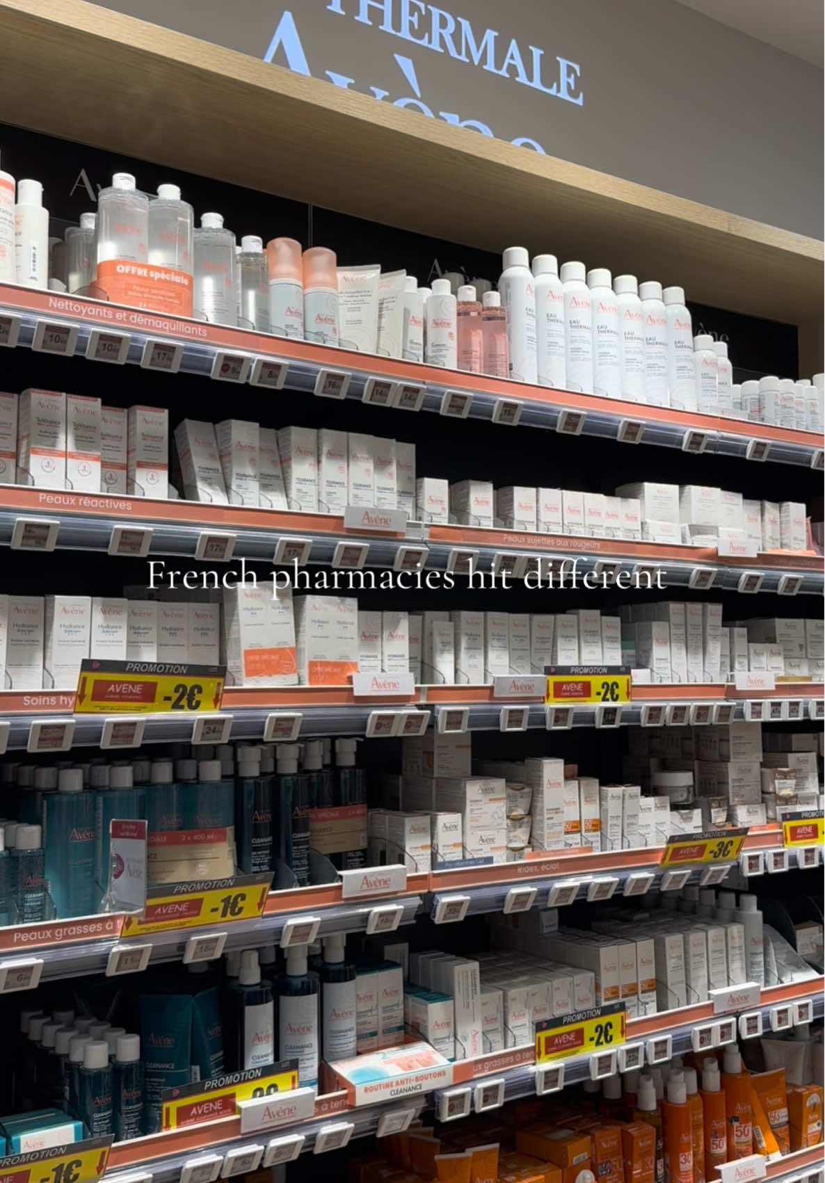 French pharmacies hit different, the selection, the price, everythingggggg!!! ✨ #frenchpharmacy #paris 