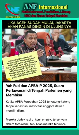 Jika Aceh sudah mulai, Jakarta akan panas dingin pada akhirnya, suarakan untuk kepentingan rakyat Aceh, jika tidak tunggu rakyat menagih sendiri